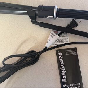 BaBylissPRO Black Ceramic Curling Iron - Black